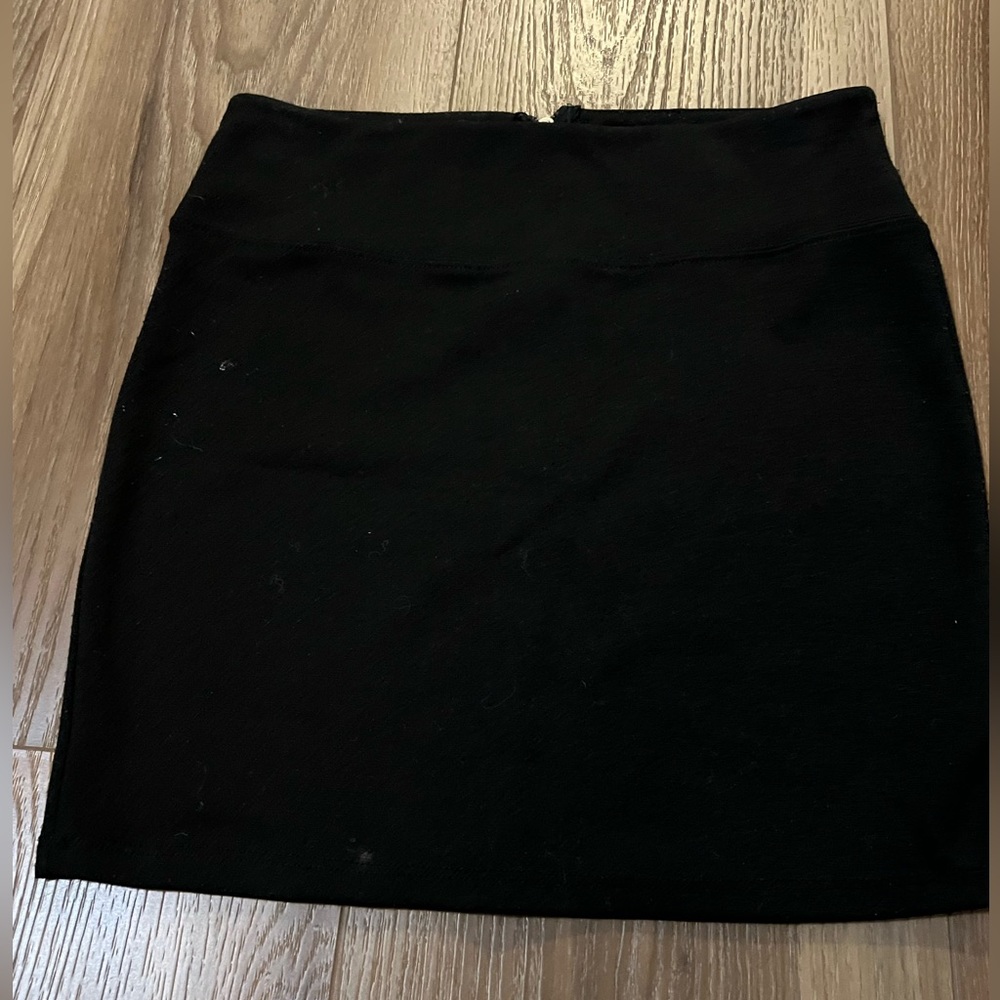 Black mini skirt size XS